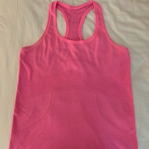 Pink Lululemon Swiftly Tech Racerback